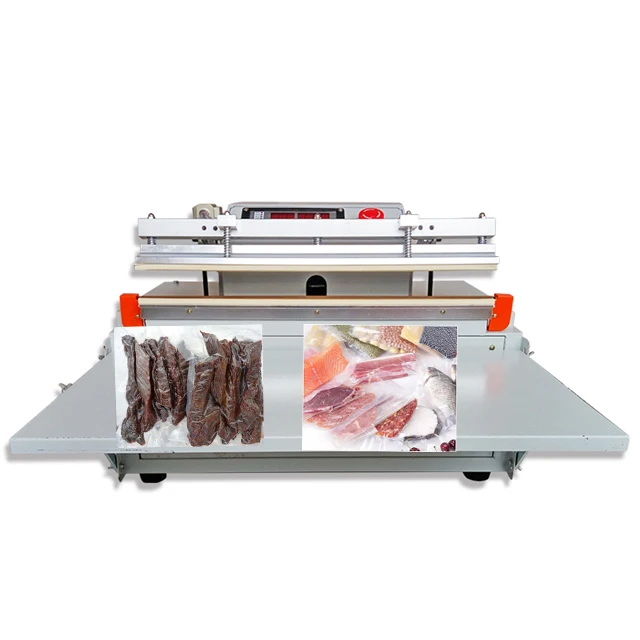 CE High Efficient External Vacuum Nitrogen Flushing Packing Machine for Meat Fish With Good Quality
