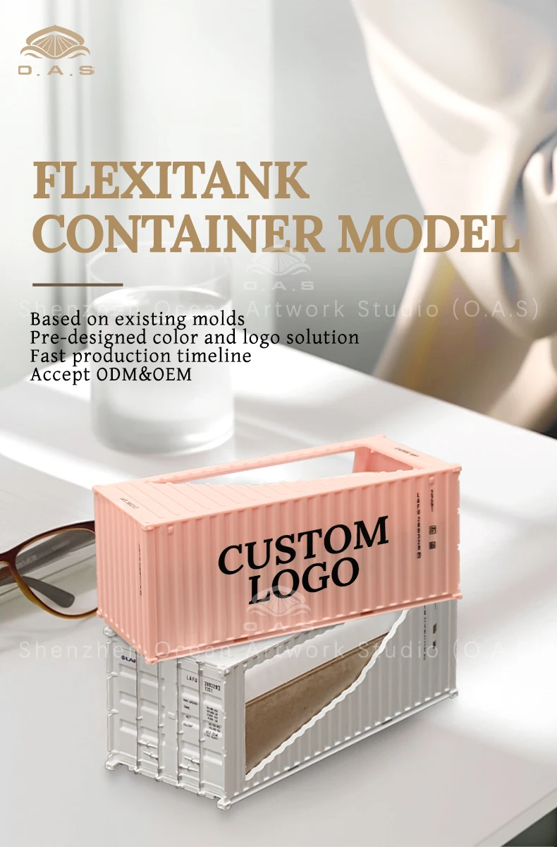 lcustomizable 20gp shipping container box 135 scale plastic crafts lafb liquid bag container scale model-6