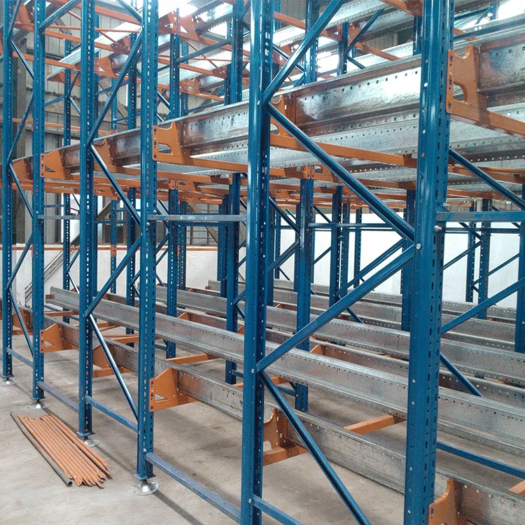 Shuttle Rack Selective Automatic Warehouse Storage Pallet Racks Radio Shuttle Rack System for High Density