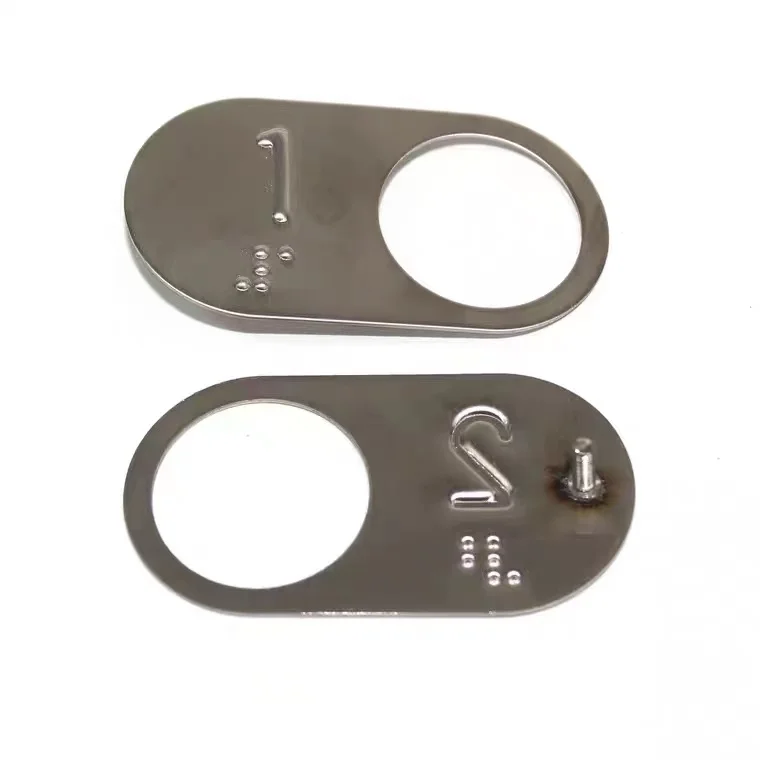 Elevator with Braille Original Button Words