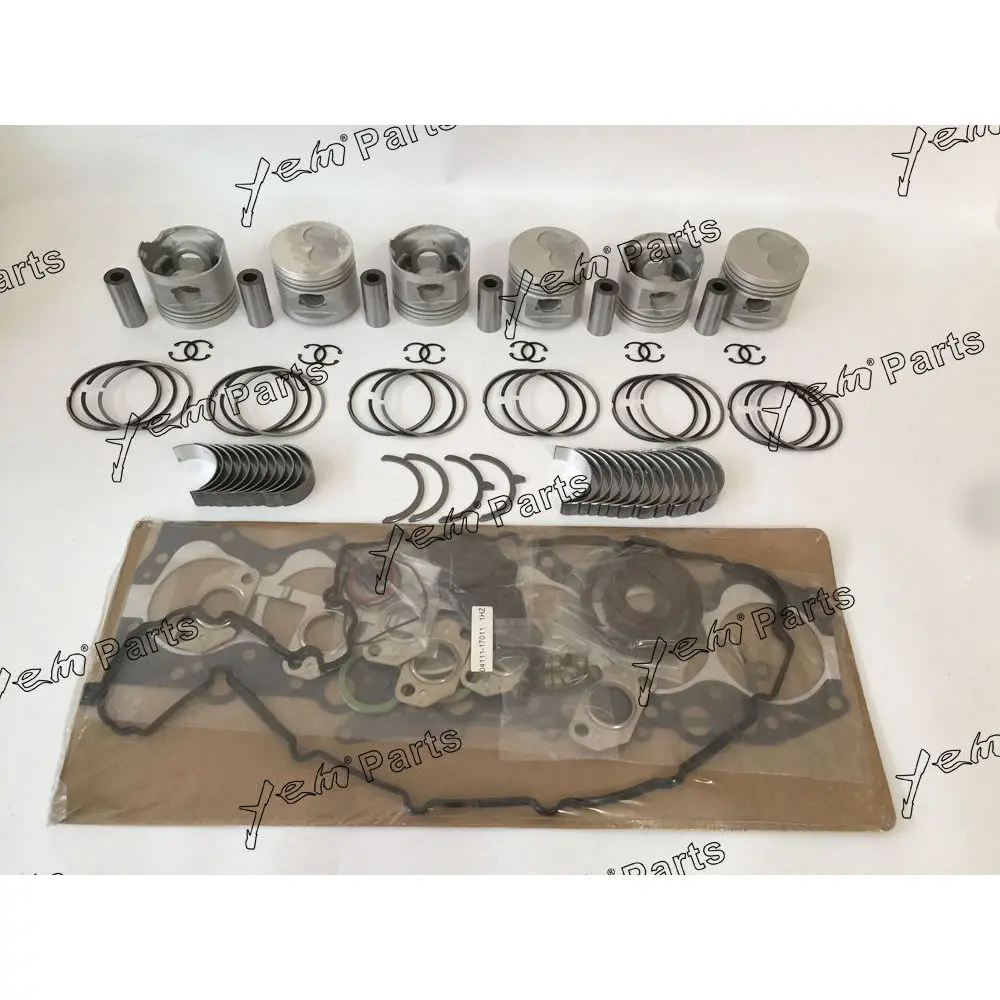 1HZ Rebuild Kit With Cylinder Gaskets Piston Rings Bearings for Toyota