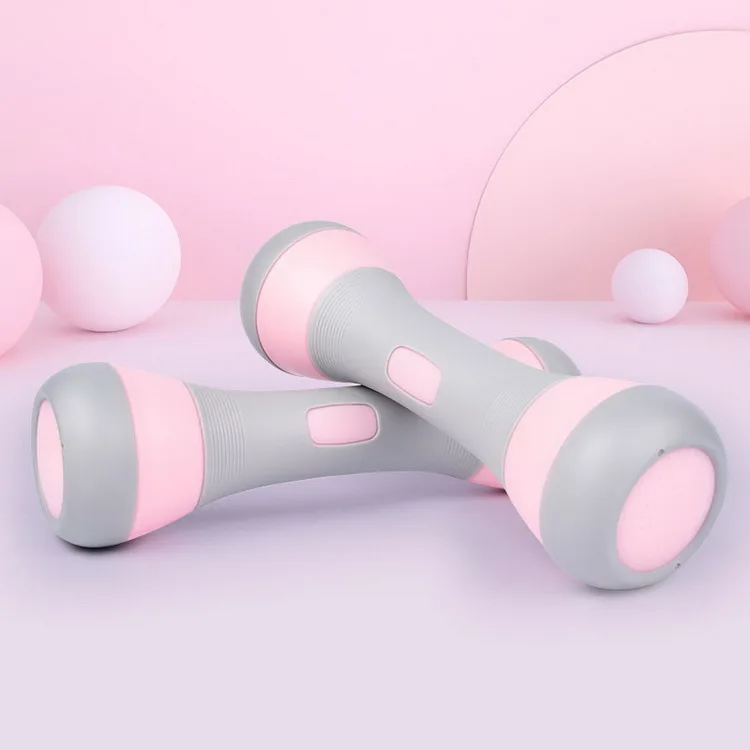 Оборудование для домашнего фитнеса женские гантели с резиновым покрытием упражнений на руки