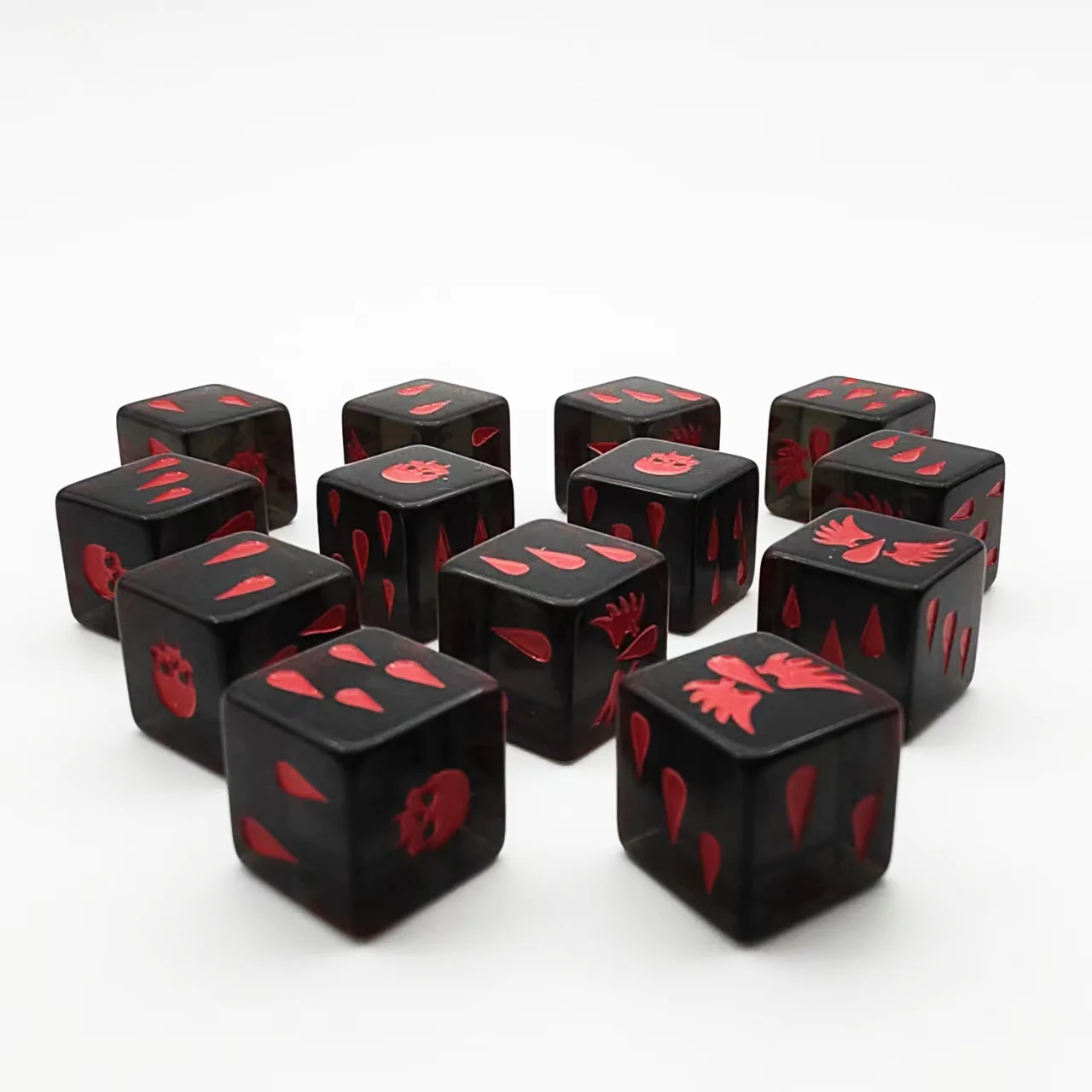 Custom set. Dices. Wallpapwer dice d20.