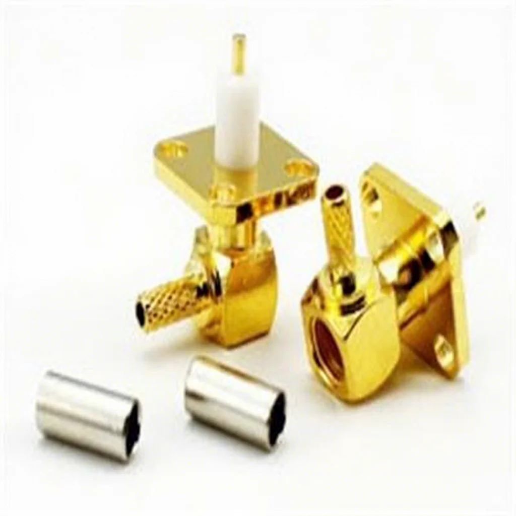 SMA Panel R/A Flang Mount for RG316