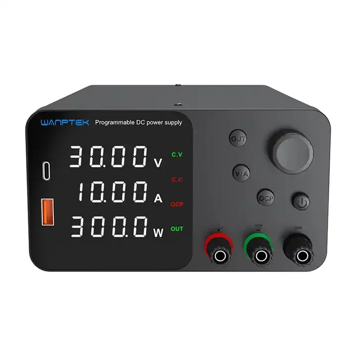 Alimentatore Da Banco Regolabile 30V 10A - Professionale Con USB PD E Memorie - Foto 6