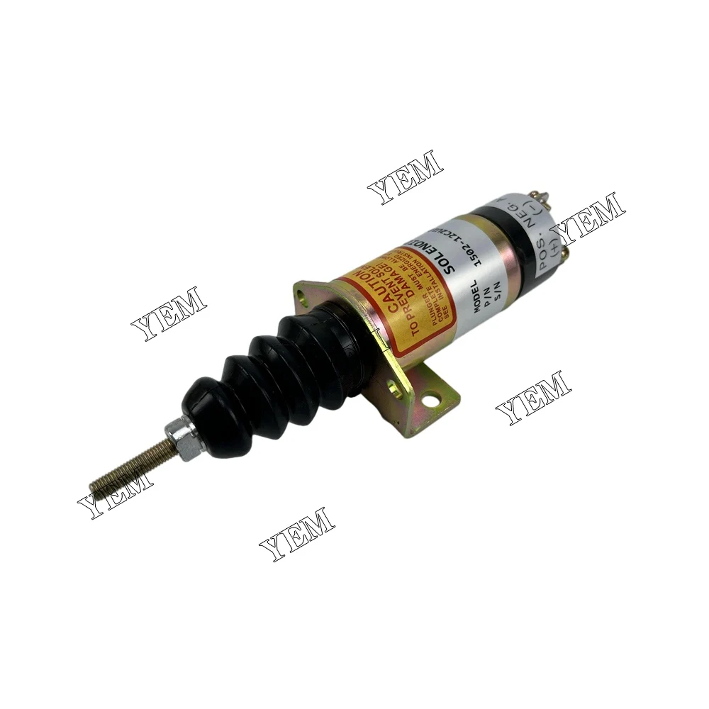 Solenoid Valve 1502-12C2U1B2 for Kubota Diesel Engine Spare Parts 4