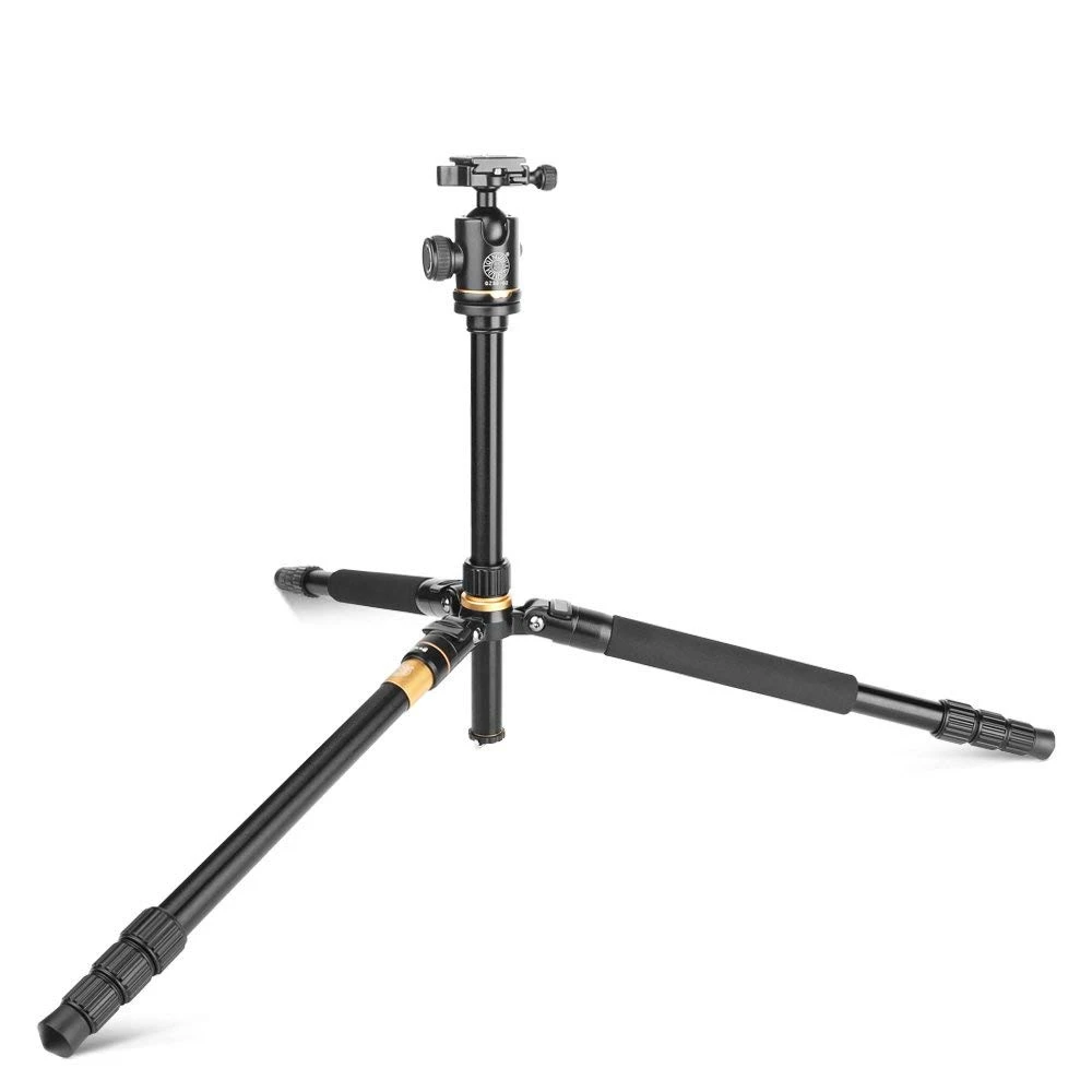 Qzsd Q222 Portable Camera Tripod Stand Aluminum Travel Tripod Monopod