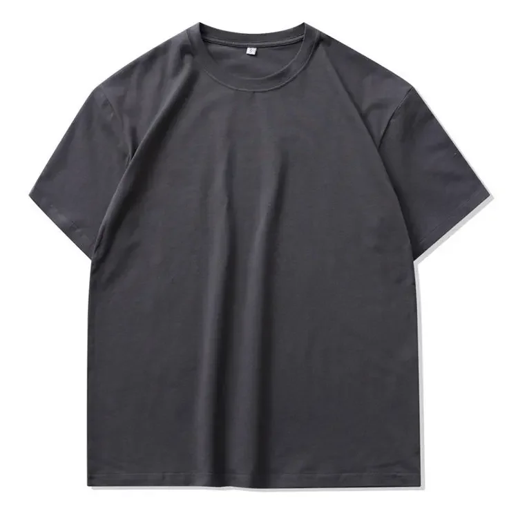 Custom Logo Puff Printed Tee Shirt Blank Plain Oversized T-shirt ...