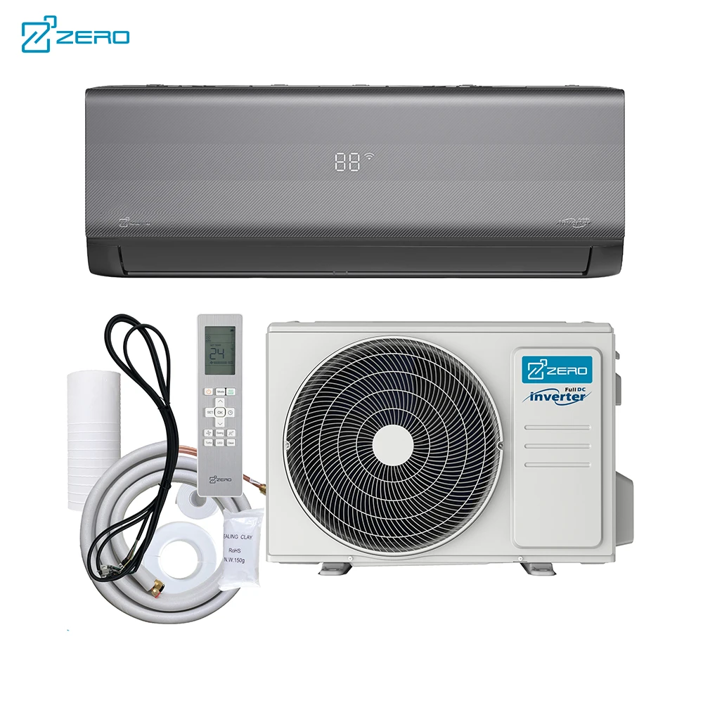 ZERO Manufacturer Inverter Heating and Cooling Air Conditioning Unit 24000  Btu Split Air Conditioner AC Mini Split Unit