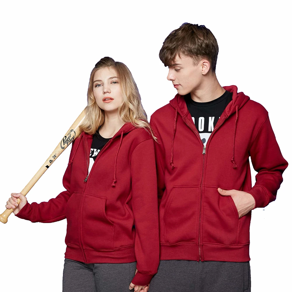 Sudadera Personalizada Con Cremallera Completa - Sube Tu Diseño, Forro De Lana, Tallas XS A 4XL, 11 Colores