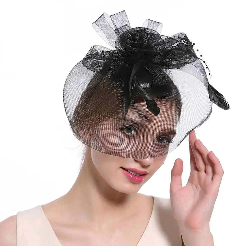 New Fascinator Hair Accessories Elegant 