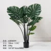 120cm three-dimensional Monstera deliciosa leaves (11 leaves)
