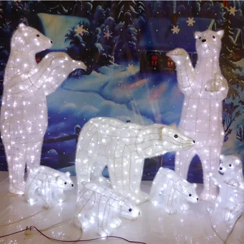 christmas bear lights