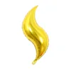 Palloncino a forma di S d'oro da 24 pollici