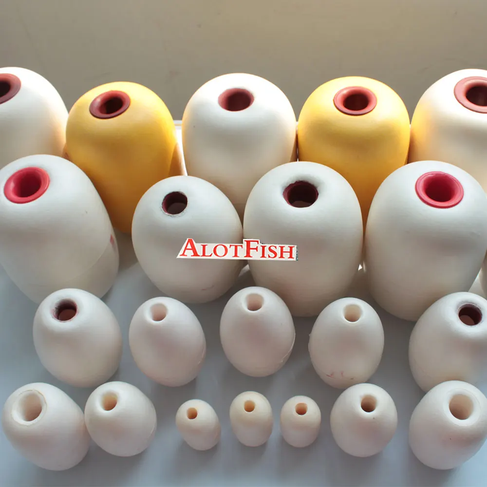 DS2 PVC Fishing Net Float 170mm Cylindrical  Shape Big Float Marking Float