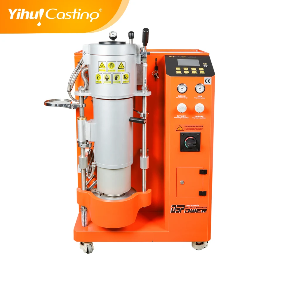Yihui Melting Furnace  Newly Design Digital Vacuum Pressure Casting Machine for Precious Metal Casting