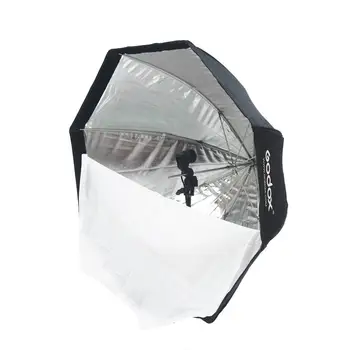 Godox 38 Inches 95cm Umbrella Octagon Softbox with Carrying Bag for Studio Flash Speedlight Portrait Product Photography detail image