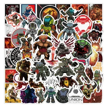 Foglio Adesivi Doom Eternal – Decalcomanie Ufficiali Da Collezione
