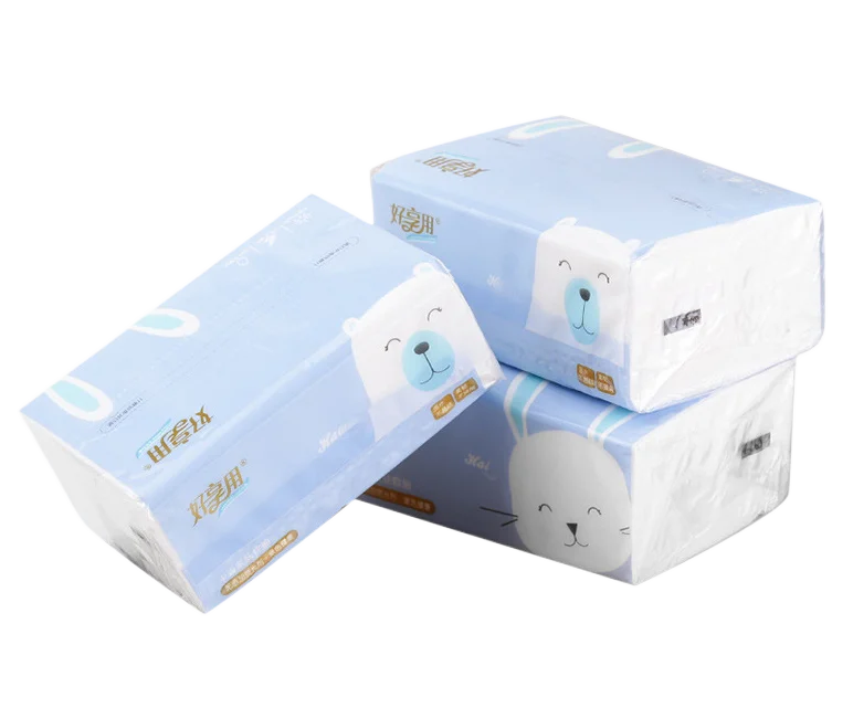 High Performance Hand Towel / Facial Tissue Folding Paper Manufacturing Machines Production Line