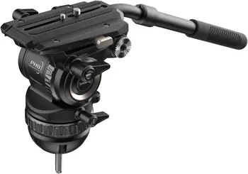For SmallRig Professional PH8 Video Fluid Head 6-Step Counterbalance 4-Step Pan/Tilt Hydraulic Damping Detachable QR Plate detail image