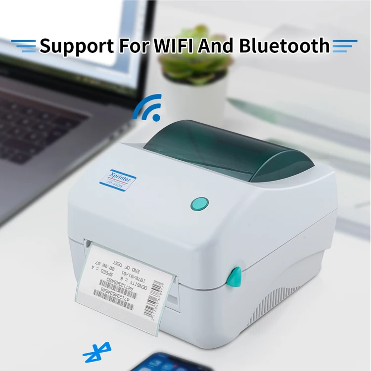 Xprinter Xp-450b Desktop Thermal Barcode Printer 300dpi Waybill Printer