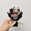 8#  Mini papel rosa rojo-negro