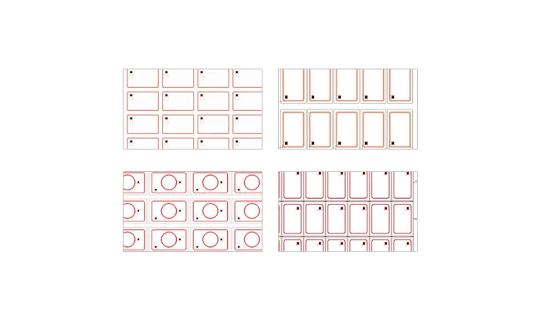 Pla Sample Card NFC Mifare Desfire PLA Sustainable Card Mifare 1k MIfare DESfire Card ...