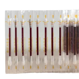Meidical Disposable Povidone Iodine Cotton Swab Iodine Stick for Wound Disfection