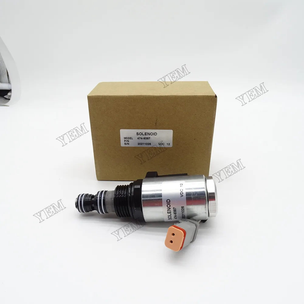 Solemoid Valve 474-9387 for Cat Genuine Engine Parts