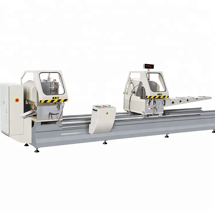 500mm Blade Otomatis CNC Double Head Aluminium Profile Cutting Saw Machine