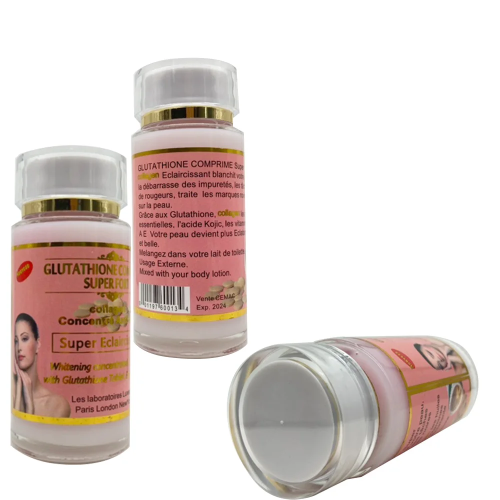 glutathion comprimés eclaircissant Comprimés de glutathion super fort, collagène naturel, anti-taches, super  éclaircissant, blanchissant avec sérum de glutathion