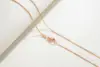 Rose Gold 45 No Chain Tail