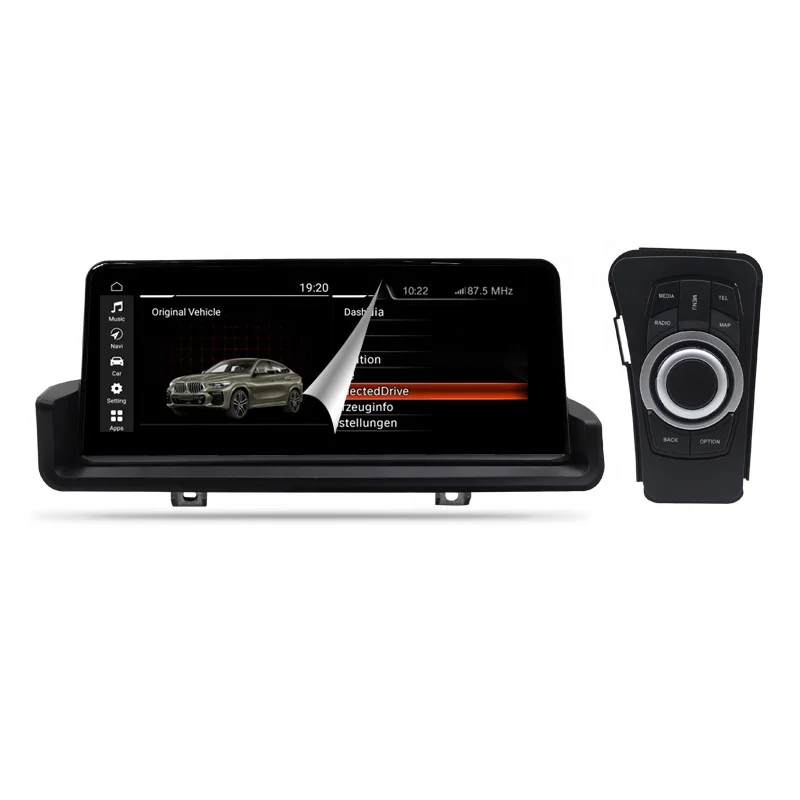 MCX Qualcomm Carplay Anti-glare 4G 64GB E90 Navigation GPS Multimedia Radio DVD Player Android for BMW E90 3 Series 2006-2011
