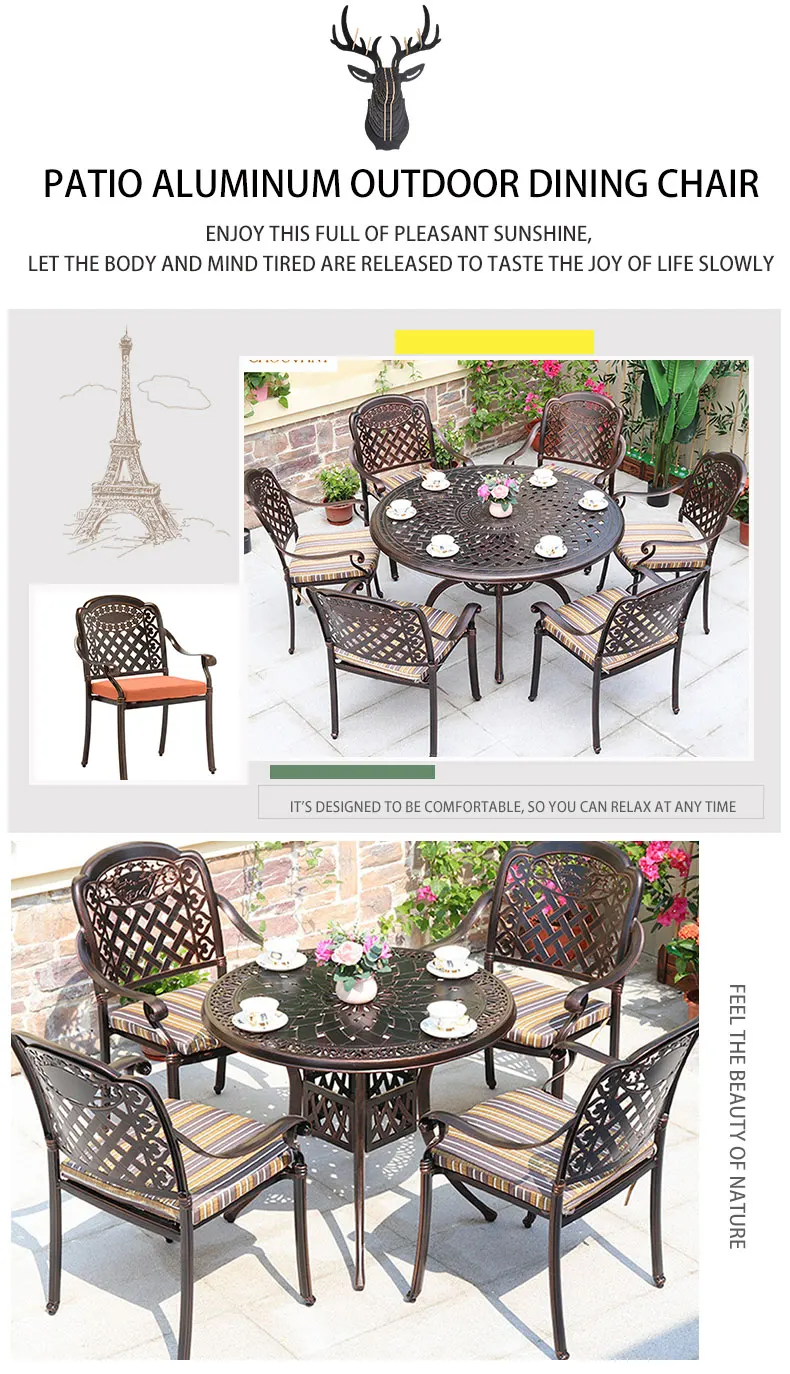 Backyard Assembled Patio Furniture Outdoor Patio Restaurant Furniture