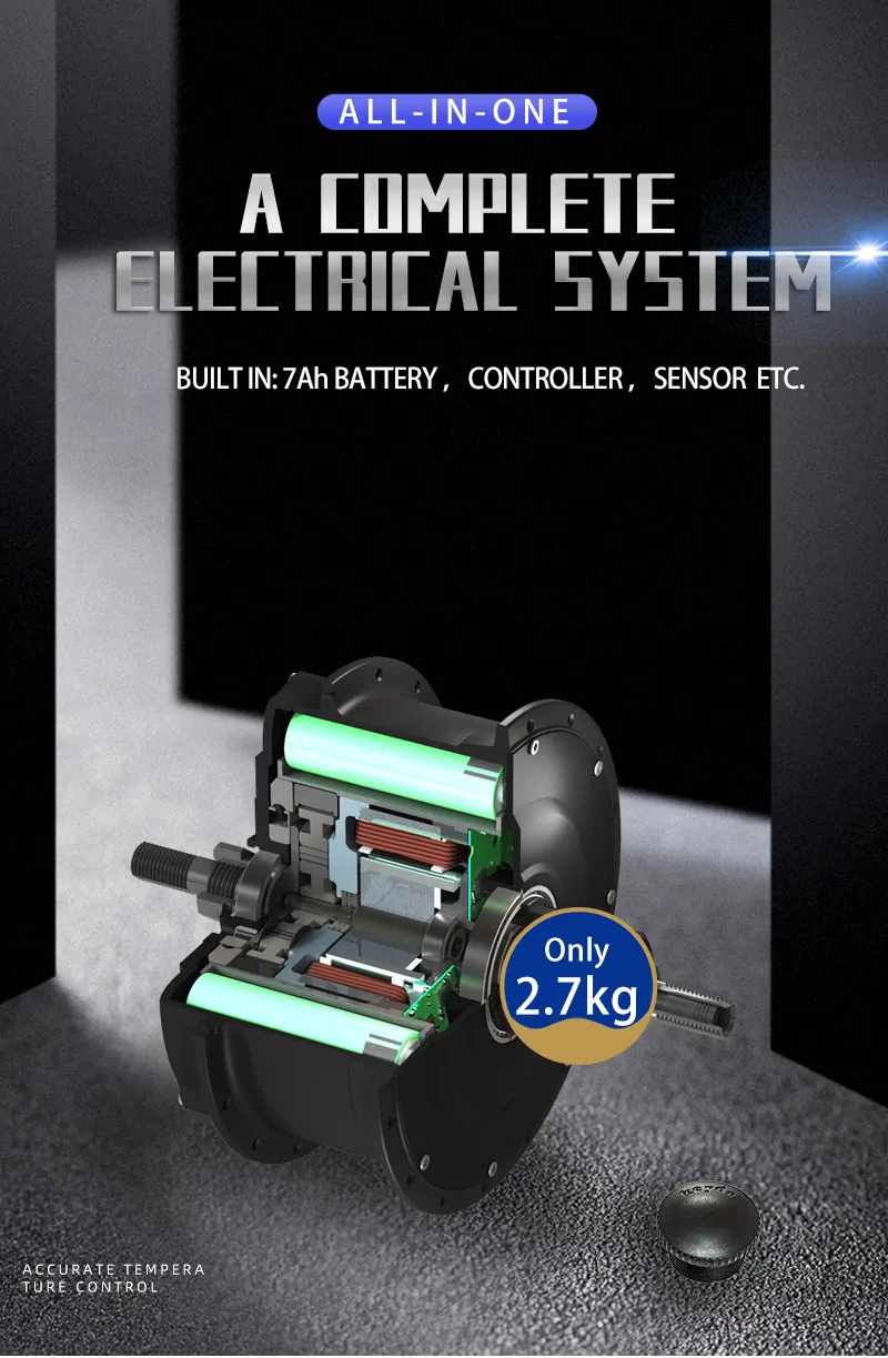 keyde front hub motor