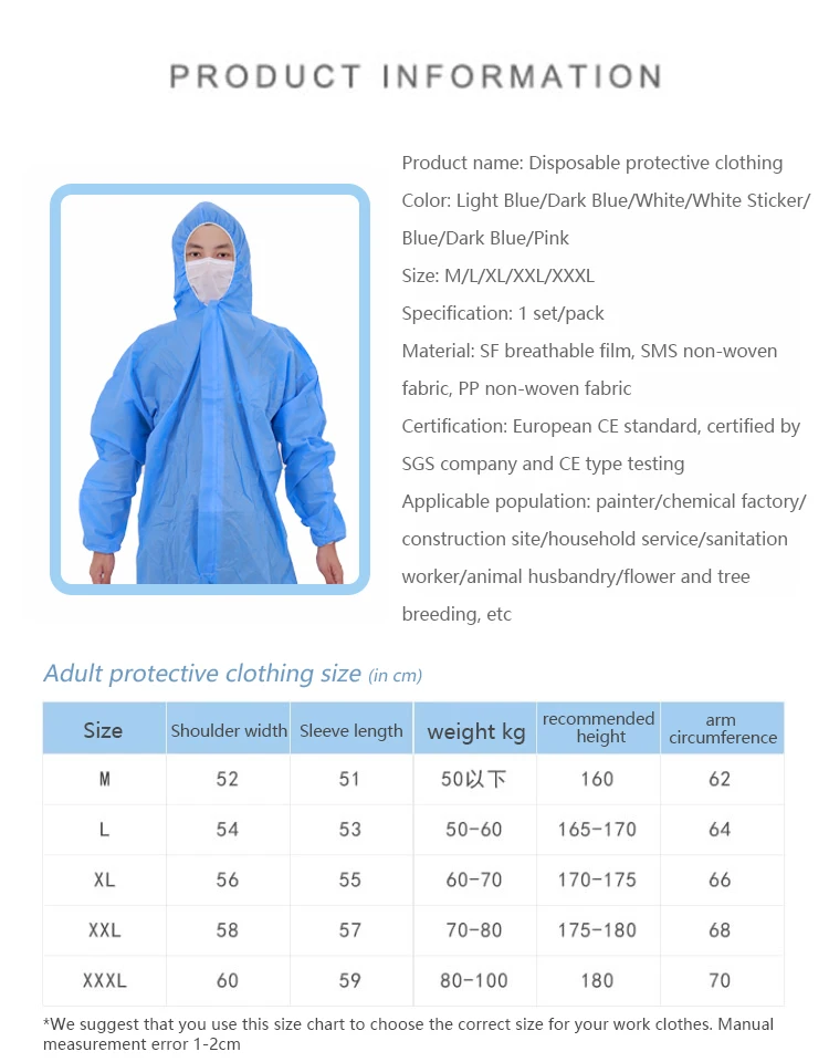 Cheap Coveralls Disposable Ppe Suits Protective Coverall Price Paper Suits