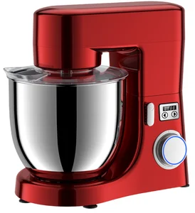 1800W Electric Stand Mixer with 10L Stainless Steel 304 Bowl 10 Speeds Planetary Mixing Action Household Appliance Accessories