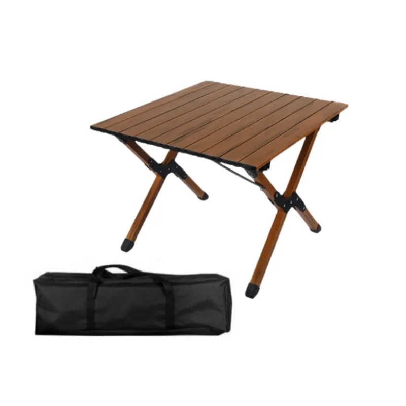 Back Packable Table Modern Design Small Portable Folding Table with Travel Bag for Outdoor ...