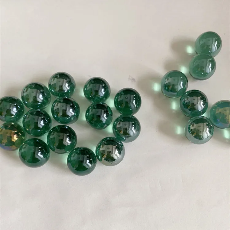 16 мм полированные стеклянные шарики Мраморные Шарики