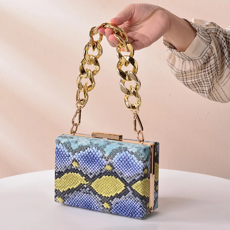 Clutch Bag Snake Print Bag New Look ZITIQUE Brand New Snake Print