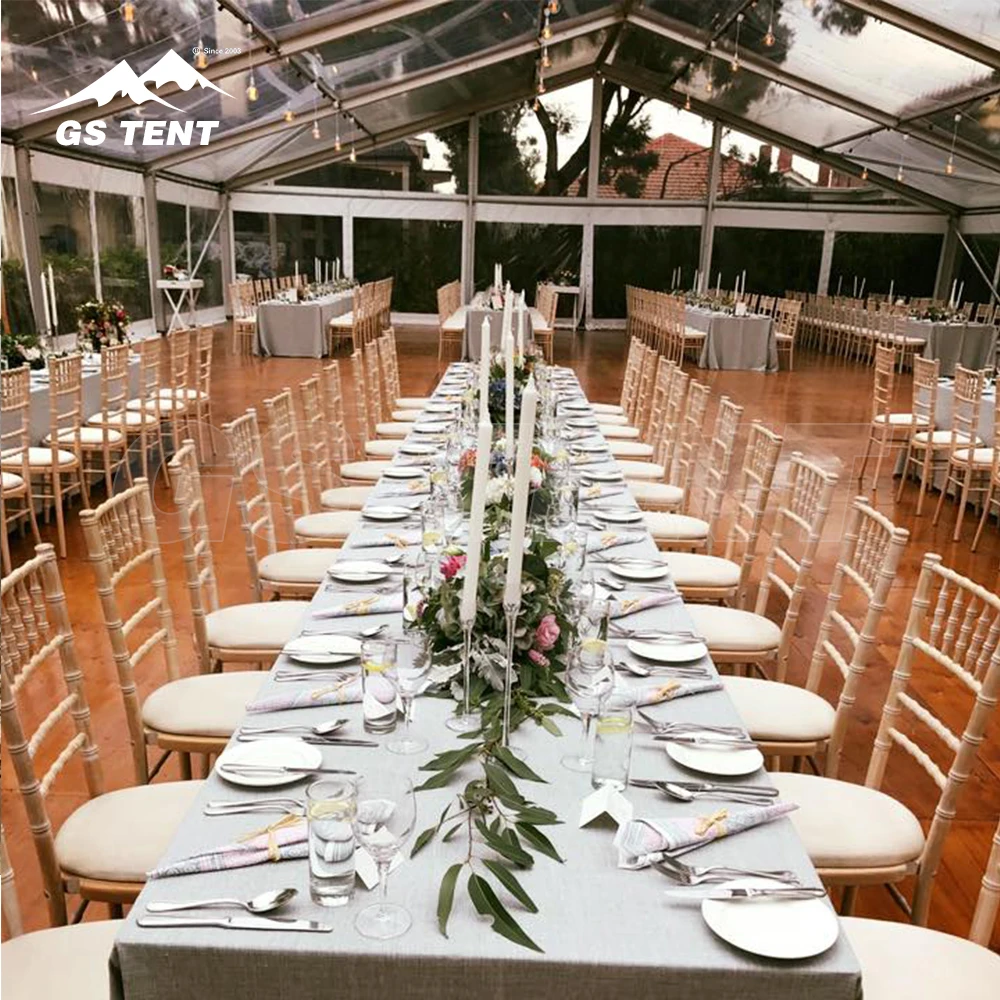 Large Waterproof Aluminium Party Tent for 300 People 40m by 100m White Event Tent Giant Marquee