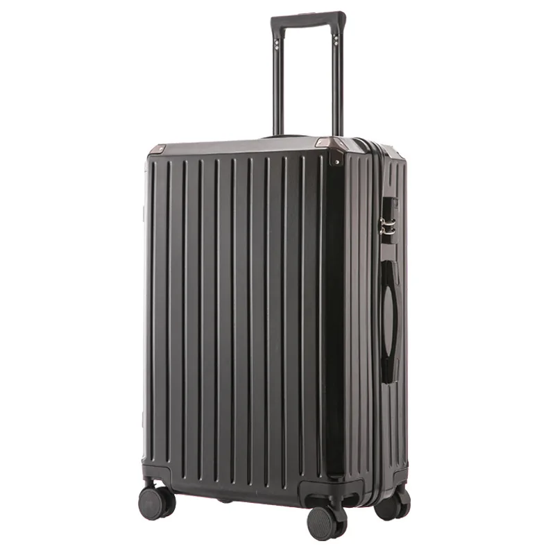 Latest Design Abs+pc Hardside Spinner Front Opening Wheel Suitcase