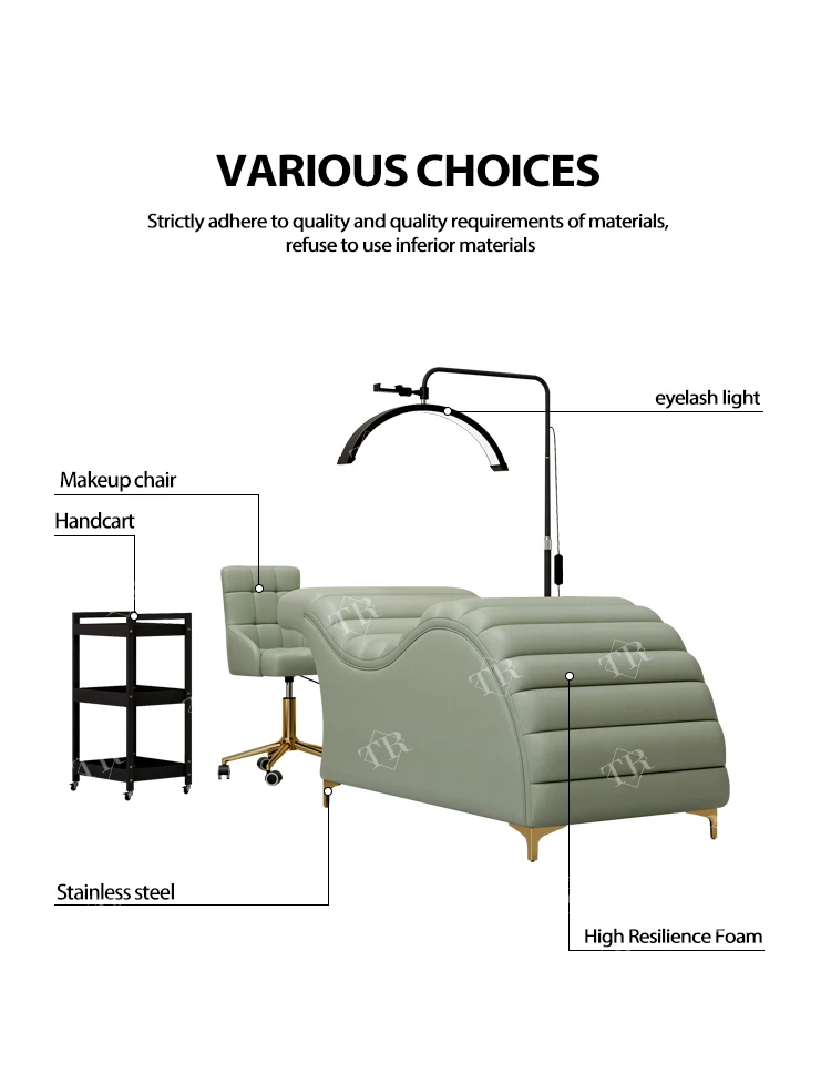 Turri Full Complete Lash Salon Furniture Set Luxury Salon Lash Beauty