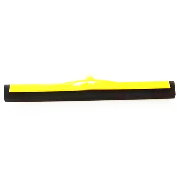 O-Cleaning Household 18" Dual Moss Foam Floor Squeegee With Plastic Frame,Heavy Duty Rubber Scrubber for Bathroom/Kitchen/Shower