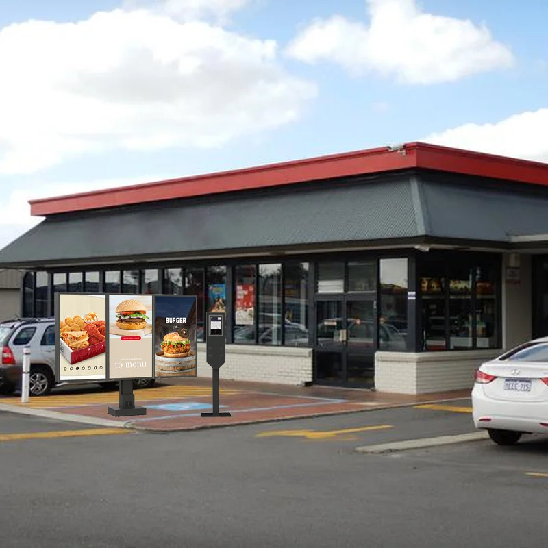 10.1 Inch Visual Intercom System for Drive-Thru Kiosks