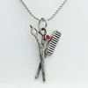 Red diamond pendant (without chain)