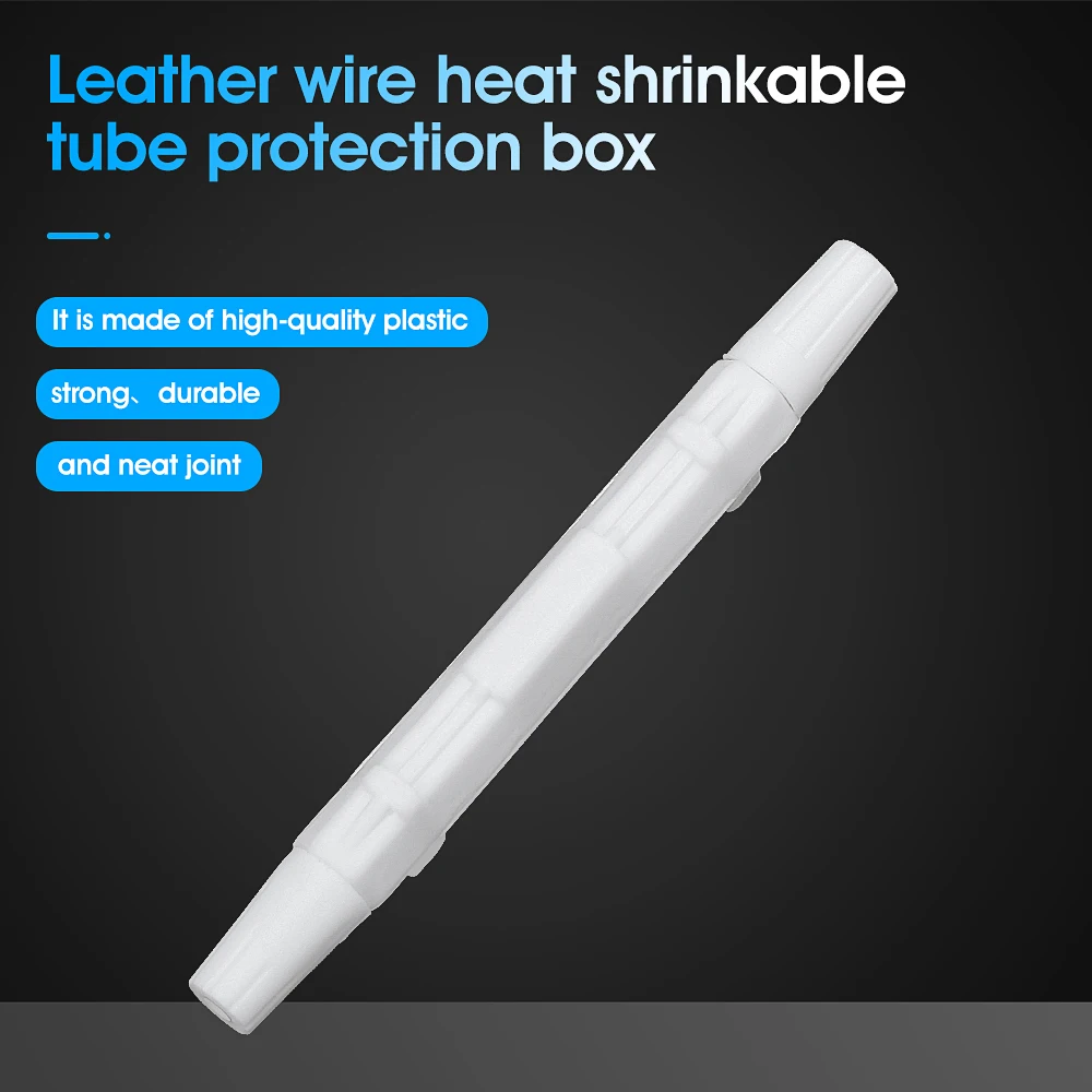 Details about   100Pcs Fiber Optic Cable Protection Box Heat Shrinkable Tube Case Newest Useful 