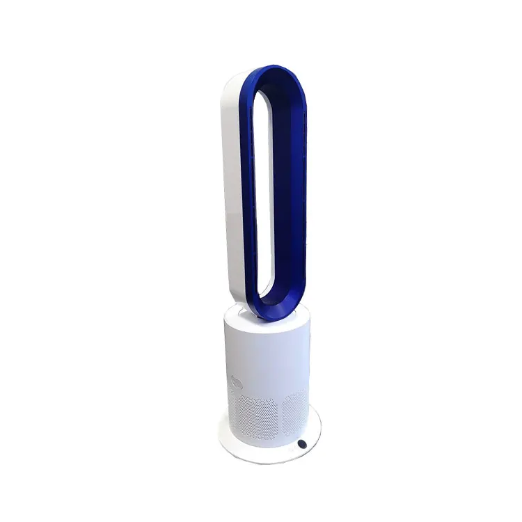 Household Multifunctional Standing Stepless Speed Regulation Cooling Floor Silent Bladeless Air Usb Fan