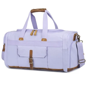 Custom Fashion Tote Luggage Overnight Woman Duffel Travel Weekender Bag for Women