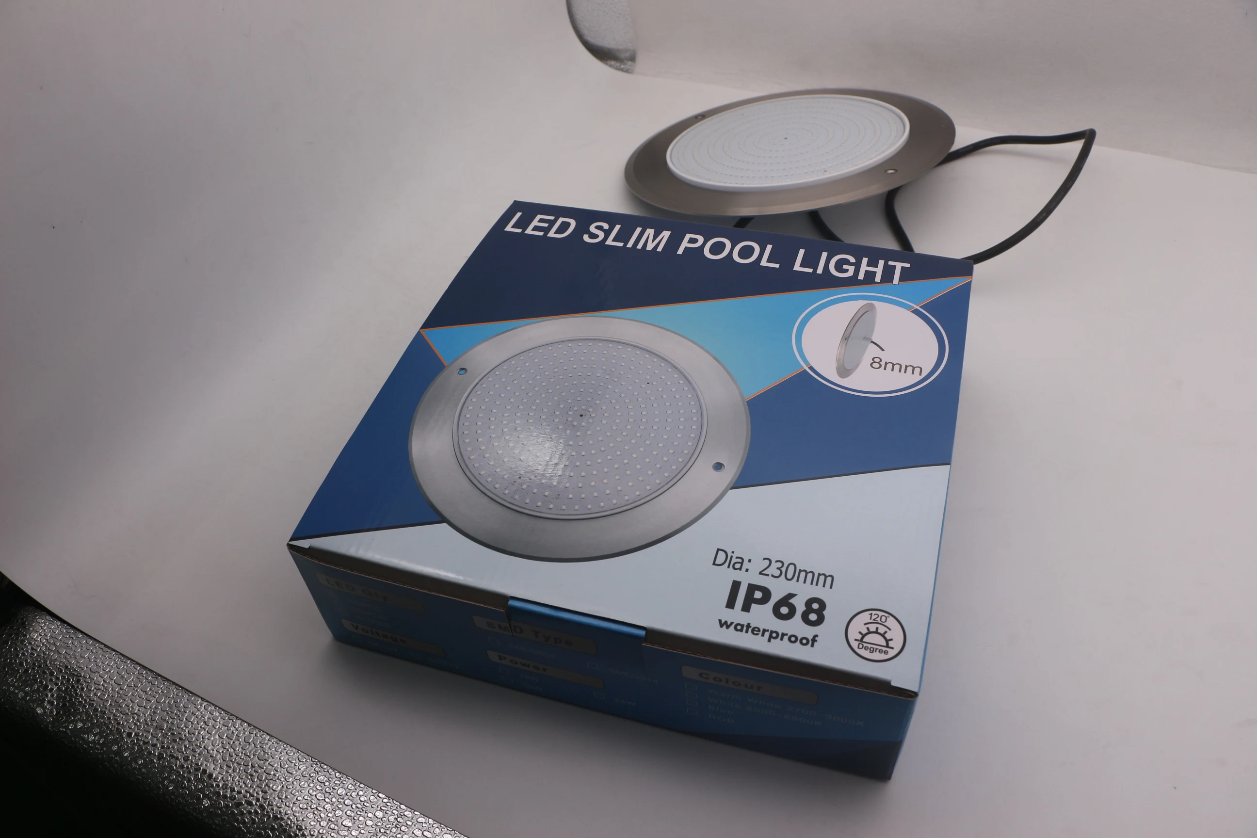 Hot Sale Ip68 Waterproof Pool Light Led Underwater Dc12v External